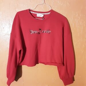 Juicy Couture Red Women's Crop Top Size 1x